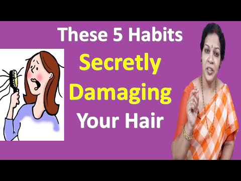 These 5 Habits are Secretly Damaging Your Hair