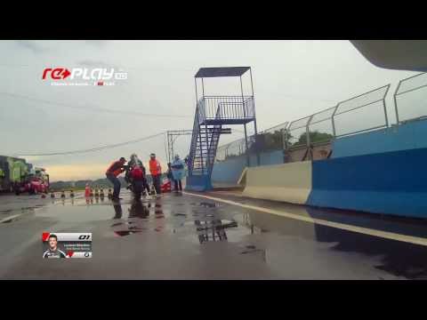 Luciano Ribodino na chuva em Cascavel Treino Sexta - câmeras ReplayXD