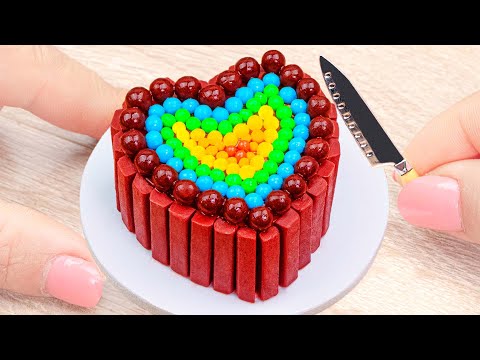 Miniature Cake Decorating ideas with Chocolate🔥1000+ Mini Chocolate KitKat Cake Recipe Desert Video