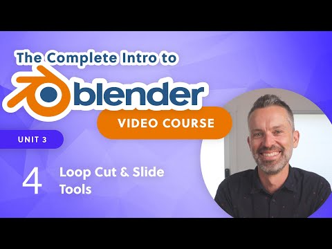 Blender Beginner Tutorial – Loop Cut & Slide Tools