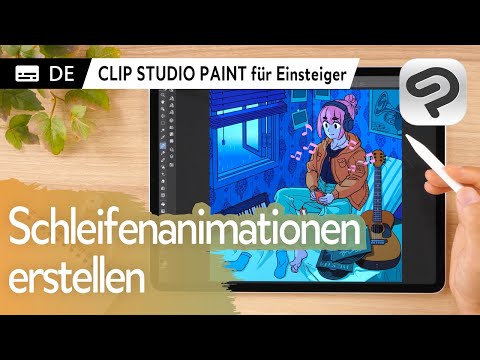 Wie man eine Schleifenanimation erstellt | CLIP STUDIO PAINT für Einsteiger