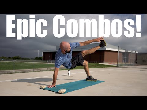 4 Creative Exercise Combos I Just Made Up For Fun (Follow Along Workout!)