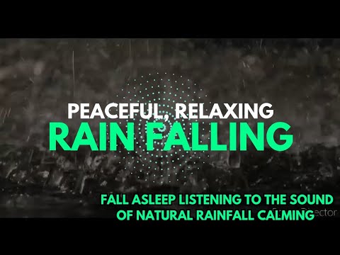 10 hours soothing rain sound beat insomnia soothing music #meditation #rain #relaxing #sleep #nature