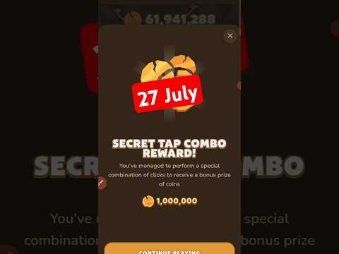 27 July memefi daily secret combo #memefi #memcoin #memeficombotoday #memefisecretcode #memeficombo