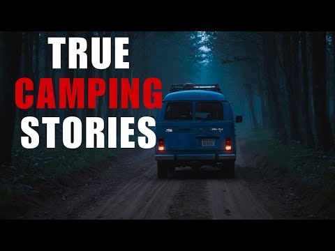 10 Creepy Camping Horror Stories | Scary Camping Stories | Scary Stories | With Rain Sounds