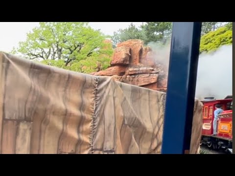 【BTMはリバブ中】TDL ウエスタンリバー鉄道の記録動画 2024.05.28 東京ディズニーランド ビッグサンダーマウンテンのリバブ幕グリ記録動画