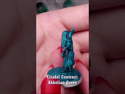 Akhelian Green - Contrast Paint Appearance