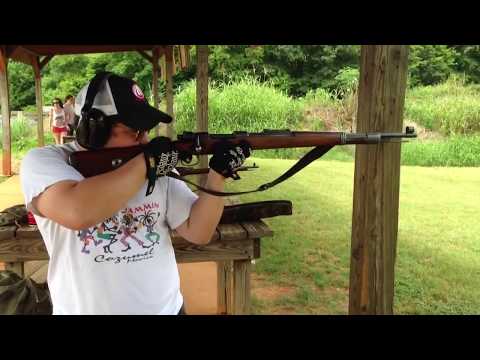 Shooting my Mauser kar98k