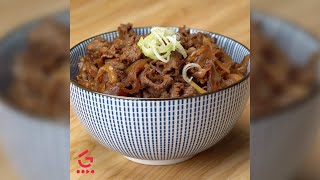 【牛丼/Japanese Ginger Beef Rice】★簡易做法 - 在家也可以做出日式味道★【Good Cook Channel 好煮播】