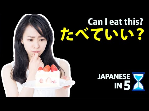 Can I? してもいいですか | Japanese in 5! Ep. 67