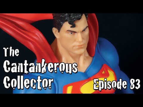 Episode 83: SUPERMAN Man of Steel Figure Statue Unboxing Video John Byrne Superhero DC ACTION COMICS