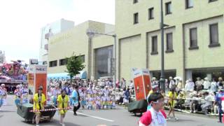 2015/8/7 青森ねぶた祭「昼運行」(9) 消防第二分団ねぶた会・アサヒビール