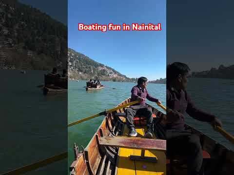 Boating fun in Nainital lake | #nainital #shorts