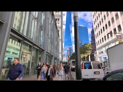 Lower Manhattan Autumn 🍂 Walk  - Ground Zero , The Oculus & Brookfield Place  2024