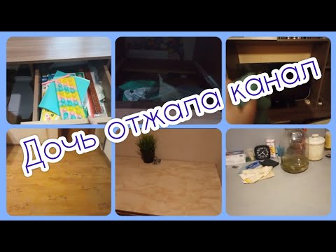 Дочь отжала канал. Быстрая дневная уборка от Полины🤦‍♀️ (18.01.2024)