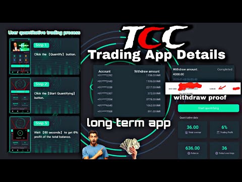 TCC trending app full details tamil low investment profit only 💯 don't miss it join fast #tccapp