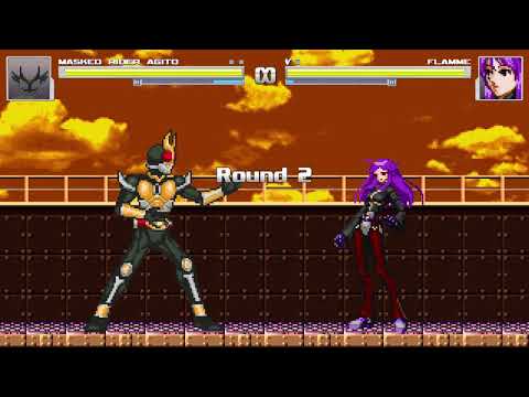 【mugen】リクエスト 仮面ライダーアギトvsフラム・アメトリン