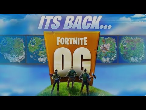 FORTNITE LIVE STREAM PLAYING WITH VIEWERS ! OG CHAPTER 2 SOON !!