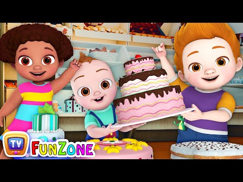 Pat a Cake 2 - Cakes for Occasions - ChuChu TV Funzone Nursery Rhymes & Toddler Videos