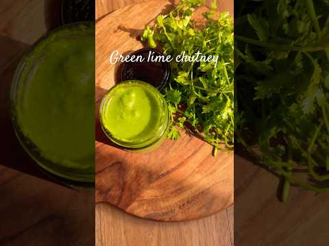 Green lime chutney! #chutney #lemon #green #recipe #shorts #easyrecipe #homemade #side #pankajjeena