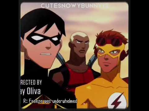 Dick Grayson being silly for 1 minute and 45 seconds