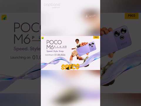 "Poco M6Plus 5g: BudgetKing Unveiled!"#shorts #yt #poco #pocoindia #pocom6pro5g #upcomingsmartphones