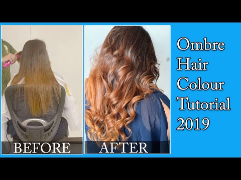 Ombre Hair Colour | How to colour hair at home