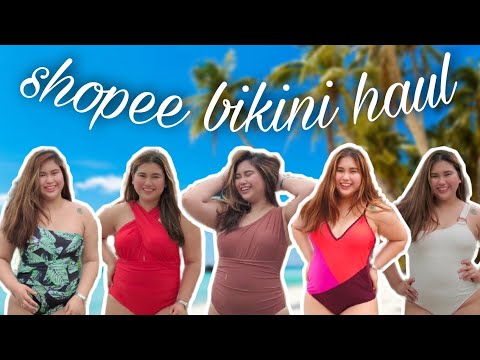 Shopee Swimsuit Haul 👙(Curvy Girl Edition)