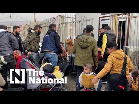 Syrians begin leaving Turkey after fall of Assad regime