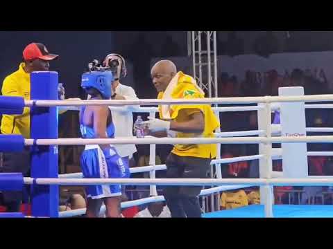 AFRICA GAMES- SHARUA NDAGIRE Vs NIGERIA'S JOY OJO #uganig #accra2023