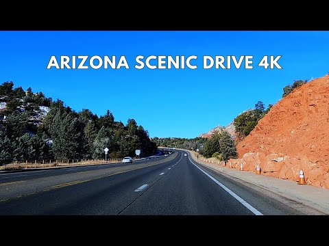 Sedona to Cottonwood 4K Drive | Arizona Route 89A Driving Tour