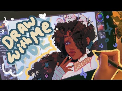 ♡ draw with me: ghost edition // GAOMON S620 Drawing Tablet REVIEW