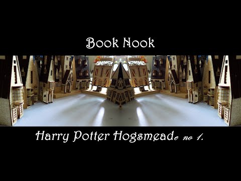 HarryPotter Hogsmeade 1/해리포터 호그스미드 1/ DIY Miniature Kit /책꽂이미니어처/Book Nook/북엔드/미니어처miniature쉽게 만들기