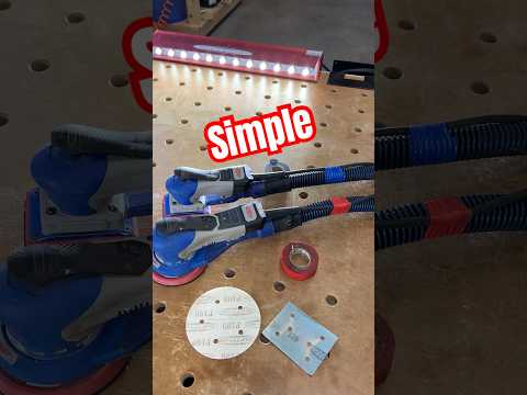 Simple solution. #woodworking #sanding #simple