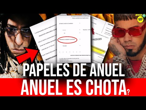 AM3NAZA: ANUEL ES CHOTA!? PUBLICAN PAPELES DE ANUEL!! YOVNGCHIMI Y TALI GOYA LE TIRAN A ANUEL!