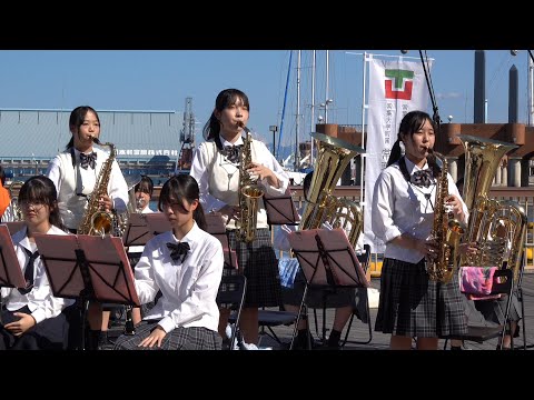 常葉中学・高等学校 吹奏楽部「日本を勇気づける名曲メドレー」ドリームプラザ