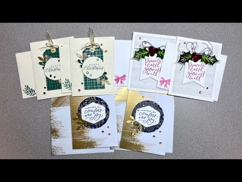 Christmas Glitz - Sweet & Simple Card Class Nov. 2023