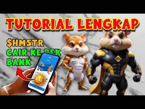 Cara Mencairkan Hamster Kombat ke Rekening Bank / Dana e-Wallet | BKD tutorials Airdrop Withdrawal