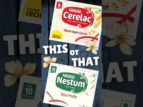 Cerelac Vs Nestum What Is The Difference #nestum #cerelac #youtubeshorts