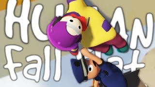 HILARIOUS HUMANS FALLING | Human Fall Flat w/Robin #1