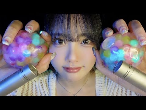 【ASMR】イヤホンで聴いてみて！脳内貫通する20種類＋のゾワゾワトリガー😴🧠(1.5h/囁き声/大事なお知らせあります！)