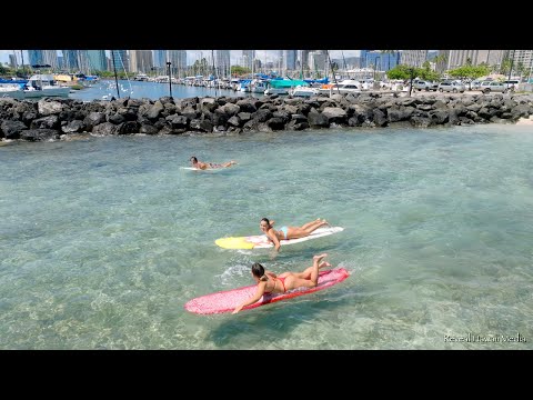 The Girls Surfing Rockpiles (Sep 12, 2022)  4K