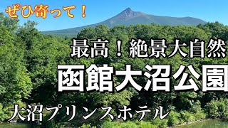 【最高絶景大自然！旬の函館と函館大沼公園、大沼プリンスホテル】Hakodate Hokkaido 函館行くなら大沼も！グルメ見どころ、無料送迎バス情報も　#函館　#大沼公園　#大沼プリンスホテル