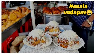 #indianstreetfood #masalavadapav |   MASALA VADAPAV | Food vlog | Vlog-06| mumbai street food|