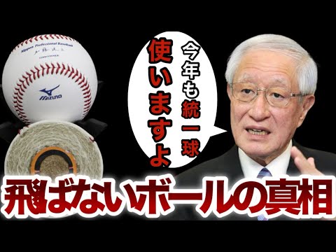 統一球【飛ばないボールの真相】2024年もこのボールを使っちゃおうか…