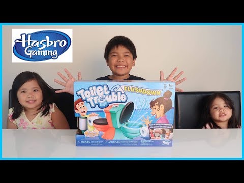 TOILET TROUBLE FLUSHDOWN | UNBOXING VIDEO