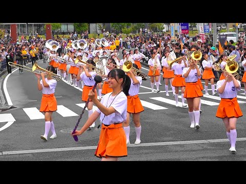 京都橘高校吹奏楽部 / 常滑市制70周年記念 パレード / Kyoto Tachibana SHS Band