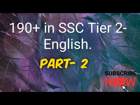 Part-2 | Conditional sentences | SSC CGL #Most important grammar rules.