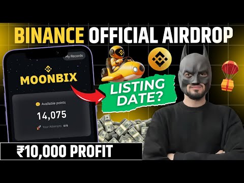 Binance Moonbix Bot 🤑 | Binance Tap to Earn Airdrop | Moonbix Binance Listing