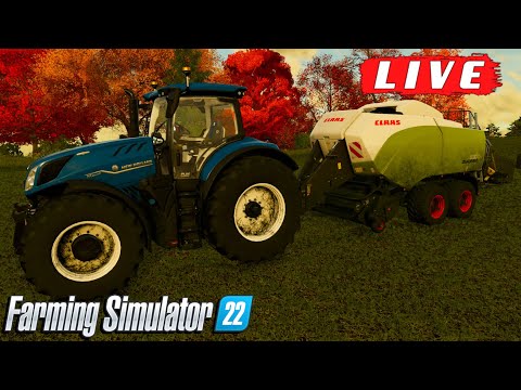 🔴 200 Silage Bale Challenge Part 2 | Farming Simulator 22